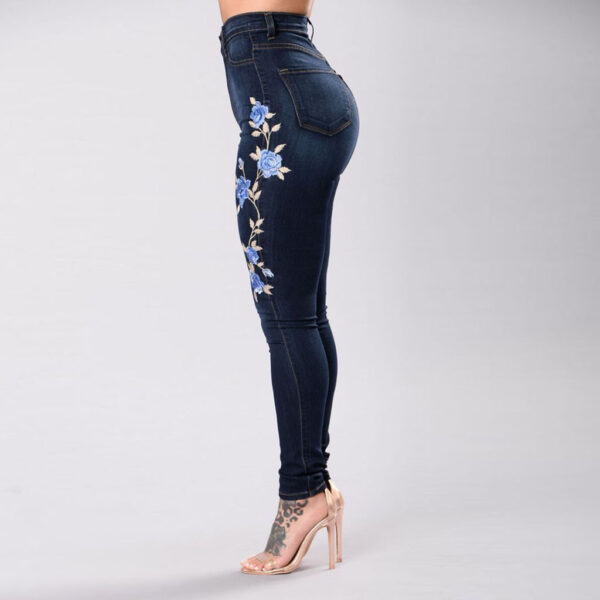 European and American embroidered jeans - Image 4