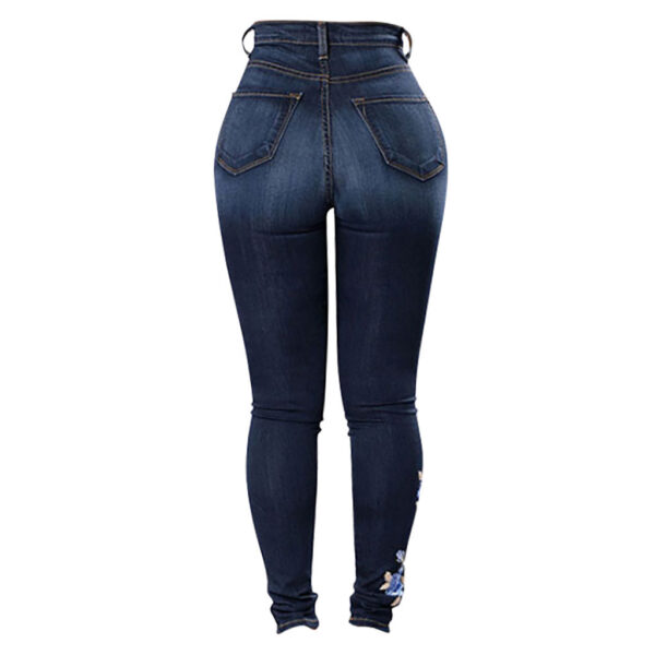 European and American embroidered jeans - Image 3